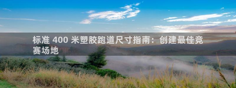 尊龙专访视频：标准 400 米塑胶跑道尺寸指南：创建最佳竞
赛场地