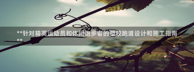 尊龙d88官网新版：**针对精英运动员和休闲跑步者的