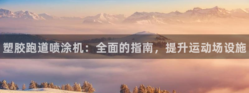 尊龙人生就是傅官网：塑胶跑道喷涂机：全面的指南，提升运动场设施